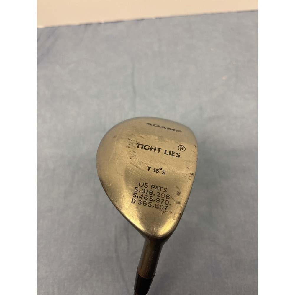 Adams Tight Lies T 16s Fairway Wood Right Hand Silver Good Condition 43.5in